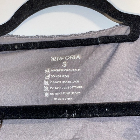 ReoRia Charcoal Lace Blouse - Picture 4 of 4